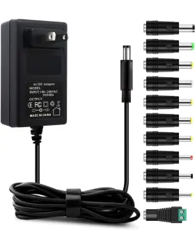 Litstar 445022419486 14v 2a Ac Adapter Power Supply Dc Charger 14 Volts 2 Amps Regulated Switching P