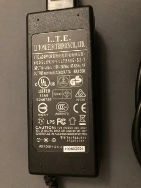 Lte 714067957640 Ac Adapter Charger Power Supply For L.t.e. Lte50e-s2-1 - Tested And Working
