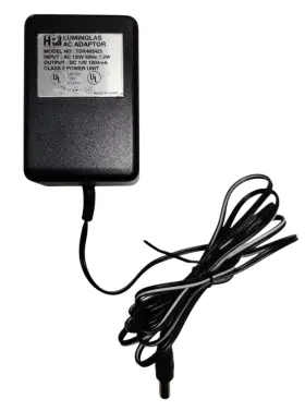 Luminglas Tdx482425 Oem Ac Power Adapter Model #tdx482425 For 16 Inch Interactive Plasma Light