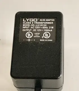 LG120100 LYGO Ac Adapter Transformer Power Supply #2
