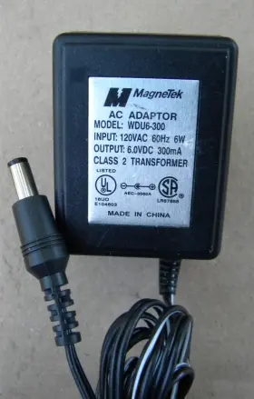 WDU6300 MAGNETEK Ac Adaptor