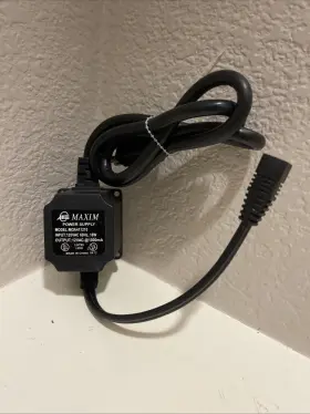 Maxim Moa411210 12 Volt 12vac 1000ma 60hz 18w Black Ac Power Supply Block