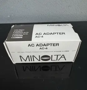 Minolta 8700-614 New Ac Adapter Ac-4 - In Original Box Never Used Open