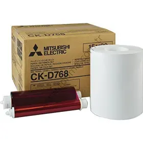 ST002361 MITSUBISHI Glossy Laminated Paper Roll Inksheet