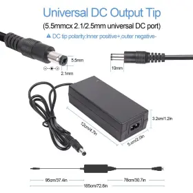 733723160859 N-A Charger Power Supply Adapter Connector Bike #3