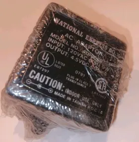 AD-0660 NATIONAL EXPRESS Ac Adapter Vdc