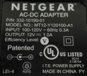 332-10329-01 NETGEAR Ac Adapter Power Supply Wall Charger #2