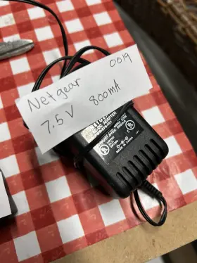 Netgear Mw48t-1201250 Tested Pwr-075-101 7.5v 800ma Ac Power Adapter Supply Charger