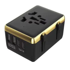 Nicer-s 734914399249 Universal Travel Plug Adapter Worldwide - International Power All In