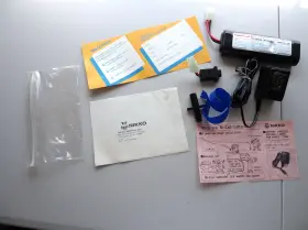 Nikko 51a-2843 Vtg Ac Adapter Ni-cad 7.2 Battery And Paperwork 1987 Dictator Nos