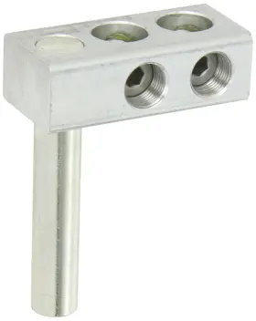 Nsi Ts500-2 Transformer Stud Connector 500-4 Awg Wire Range 3/4 Inch Copper Di