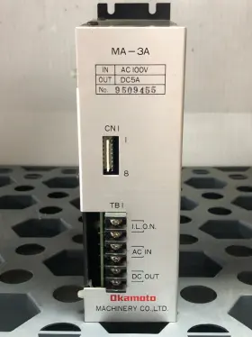 Okamota Ma-3a 5v Dc Power Supply For Surface Grinder