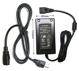 Okgear 840556088776 100-240v Ac To 12v Dc Power Supply With 4 Pin Molex 5a / 5000ma