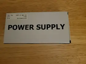 Okin Jldp.10.080.201 Refined Jldp.10.080.201/sw-3712 29v 2a Power Supply No Cord