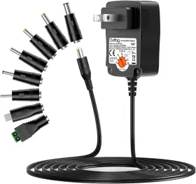 Outtag 711181268003 Ac Adapter 15w Multi Voltage 3v 4.5v 5v 6v 7.5v 9v 12v 1.25a Dc Power Sup