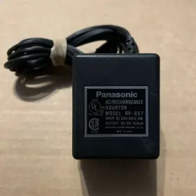 Panasonic Rp-667 Ac/rechargeable Adaptor Model Rp667 Output 6v 300ma Works
