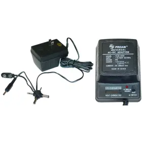 Pcconnecttm 639737716795 Pcconnect Universal Ac/dc Adaptor 500ma 9w Power Supply Adapter Multi-output