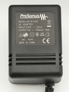 Presonus A41-610gc A41610gc 16v Ac 1000ma Power Supply Adapter Oem 230v Eu Not Dc Read