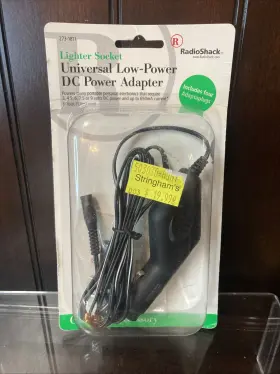 040293003258 RADIOSHACK Radio Power Adapter Car Adaptaplugs