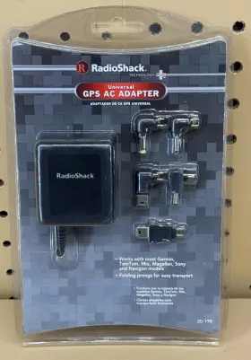 Radioshack 040293018603 Radio Shack Universal Gps Ac Adapter - New Radioshack 040293018603 Radio Shack Universal Gps Ac Adapter - New