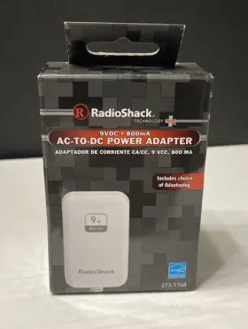 040293640149 RADIOSHACK Radio Ac Power Adapter Cord
