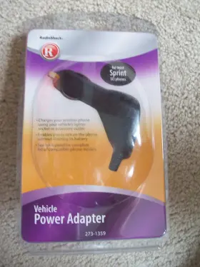Radioshack 040293640194 Radio Shack Power Adapter 273-1359 Car Sprint New Radioshack 040293640194 Radio Shack Power Adapter 273-1359 Car Sprint New