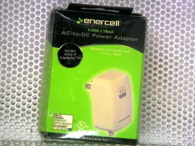 Radioshack 273-0353 Enercell 4.5vdc 700ma Ac To Dc Adapter. 273-353. Does Not Include Tip