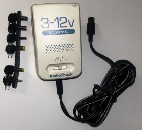 273-1680 RADIOSHACK Ac Power Adapter Switching Supply Micro