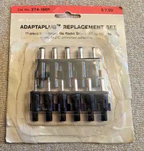 Radioshack 274-1501 Vintage Radio Shack Ac To Dc Universal Adaptors Replacement Set Radioshack 274-1501 Vintage Radio Shack Ac To Dc Universal Adaptors Replacement Set