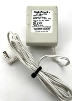 Radioshack Ha41u-12083a Ac Adapter 12v 830ma Tested