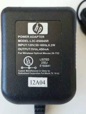 L3C-050045R RADIOSHACK Ac Adapter Power Supply #2 L3C-050045R RADIOSHACK Ac Adapter Power Supply #2