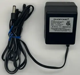 Radioshack Tad-345 Duofone Ac Adapter 9v 300ma Power Supply Radio Shack 43-700a