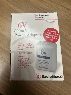 WOP087 RADIOSHACK Power Adapter Ac