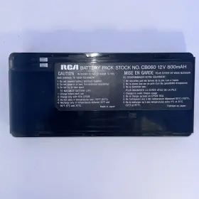 Rca Cb060 Battery Pack 12v 800mah Made In Japan Camcorder Original Part
