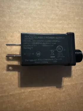 Rico Rkpo-ul0501000ip44-1 Class 2 Power Supply Raintight 5v 1000ma 5w Tested