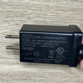 Rico Rkpo-ul0601000ip44-1 Class 2 Power Supply Raintight 6v 1000ma 6w