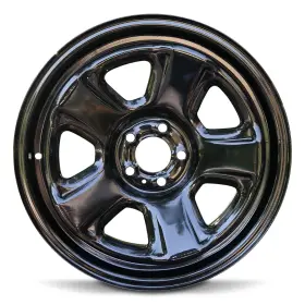 Road Ready Wheels 560-2344 For 2006-2023 Dodge Charger 18 Inch Painted Black Rim - Oe Direct Replacement