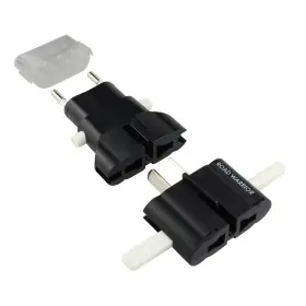 Road Warrior Rw101bk Universal Travel Plug Adapter Europe/uk/australia/usa/india/china Compact Doe