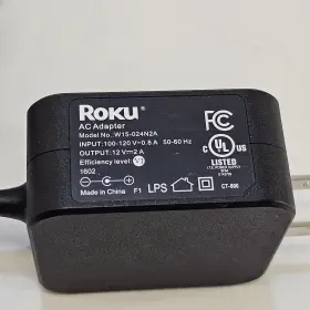 Roku W15-0242na 12v 2a Ac Adapter Power Cord Charger Model