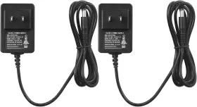 Ronghua 313045756772 Security-01 2-pack Ac To Dc 15v 1a Power Supply Adapter Plug 5.5mm X 2.1mm