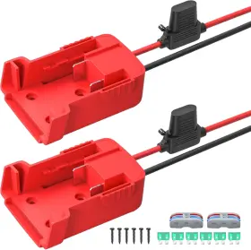 Rvmarinepat 705353022012 Power Wheels Adapter 18v Battery Converter For Rc Cars