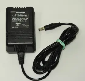 Sangean Hk41u-0900700 Genuine Ac/dc Adapter 9.0 Volts 700ma - Works