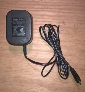 Sanyo 3cv-120us Tested 3v 400ma Ac Power Adapter Supply Charger