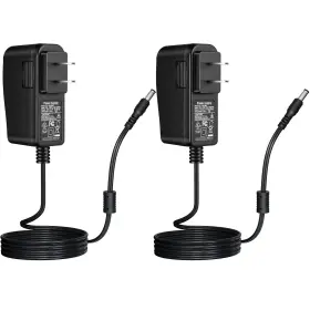 Security-01 745360255072 Ul Listed -01 2-pack Ac 100-240v To Dc 12v 1a 12w Power Supply Adapter 5.5