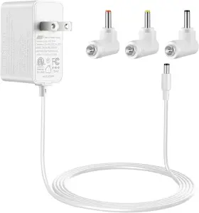 Security P-62-d5-eu-k1 6v 2a Ac/dc Power Supply Adapter 6.6ft 12w Dc Charger 1.5a 1a 0.5a For Om