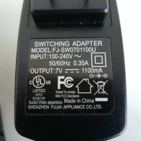 SW20171203000D SHENZHEN FUJIA APPLIANCE CO Ac Adapter Power