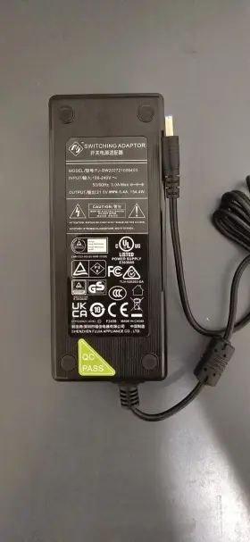 Shenzhen Fujia Appliances Co. Ltd Fj-sw1271201500du Power Cord Switching Adaptor Model Fj-sw 202721006400 Input 100-240v 50/60hz 3