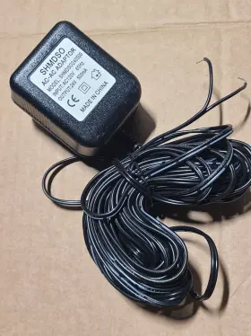 Shmdso Shmdso240500 24 Volt 24vac 500ma Ac Wall Power Adapter Black 2 Leads Shmdso Shmdso240500 24 Volt 24vac 500ma Ac Wall Power Adapter Black 2 Leads