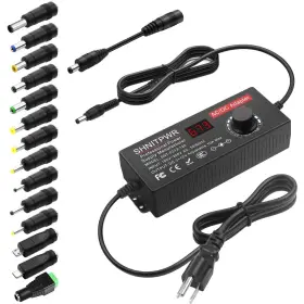 Shnitpwr Ps120w-3v12v-bk 4v - 12v Power Supply 10a 120w Ac To Dc Adapter Black Shnitpwr Ps120w-3v12v-bk 4v - 12v Power Supply 10a 120w Ac To Dc Adapter Black