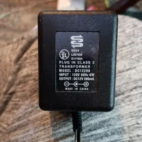Shun Shing Dc12200 120v 200ma Plug In Class 2 Transformer Power Supply Shun Shing Dc12200 120v 200ma Plug In Class 2 Transformer Power Supply